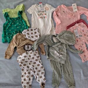 3-6m Baby Girl Spring Bundle